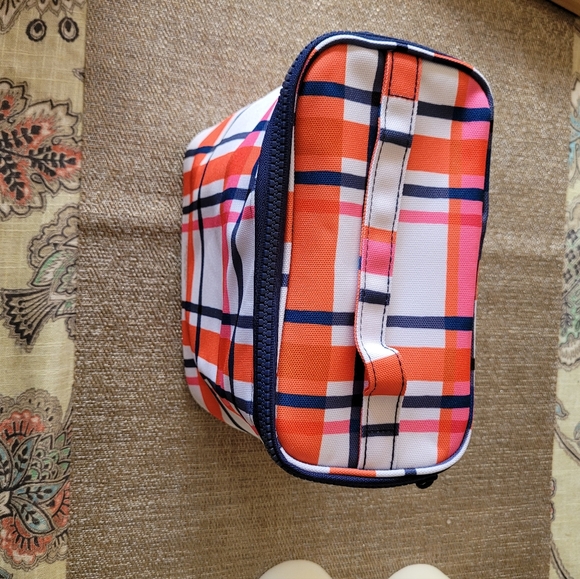 Kate Spade Spring plaid lunch tote - Picture 4 of 8